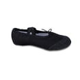 thumbnail image 4 of Girls Ballet Shoes Dance Slippers with Drawstring, Professional Ballet Flats for Kids Gymnastics Training Shoes, 4 of 8