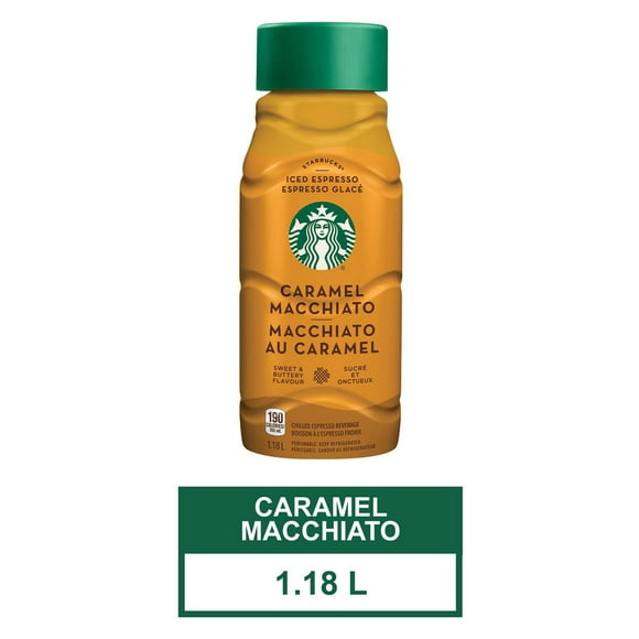 Starbucks Iced Espresso Classic Caramel Macchiato, 1.18L Bottle, 1.18L