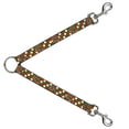 thumbnail image 1 of Buckle-Down Leash Splitter - Pizza Pies - 1" Wide - 30" Length, 1 of 1