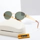 thumbnail image 4 of Gafas de sol con forma de arco triunfal para mujer, estilo retro, ovaladas, estilo ojo de gato, tendencia de moda, 4 of 5
