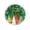 A, variant on Christmas Party Supplies, Merry Christmas Winter Holiday Green Disposable Tableware Party Decorations for Xmas New Year Party Table Decor