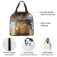 thumbnail image 4 of Disketp Cat In Sun Hat for Insulated Lunch Bag for Women and Men, Perfect for Work, Hiking, Picnic, 4 of 8