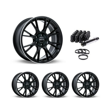 17 Inch Black Rims (Set of 4) for 2005-2024 Chevrolet Equinox, RTX 82078-DH