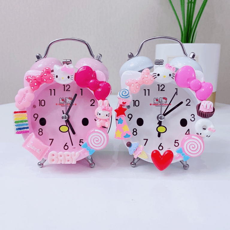 Hello Kitty Wall Clock, At Target. There's a cute alarm clo…
