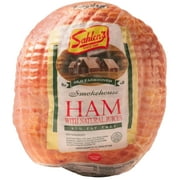 Sahlen's All Natural Smokehouse Carved Off The Bone Ham 97 Percent Fat Free Lunch Meat, Deli Sliced