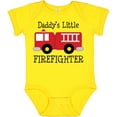 thumbnail image 3 of Inktastic Daddy's Little Firefighter Boys or Girls Baby Bodysuit, 3 of 5
