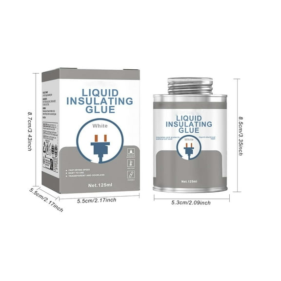 High-Temperature Transparent Adhesive For Electrical Insulation And Waterproofing Liquid Electrical Tape Waterproof 125ml