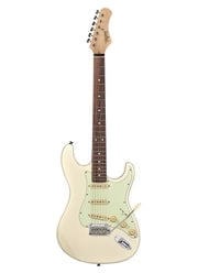 Tagima T 635 CLASSIC-OWH-DF/MG Electric Guitar - Olympic White
