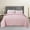 Pink, variant on JML Quilt Set Queen Size Lightweight Bedspread, Soft Summer Quilt Bedding Set Coverlet for All Seasons with 3 Piece (1 Quilt, 2 Pillow Shams), Blue