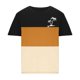 thumbnail image 3 of Mens Casual Pantalones Cortos Cuello Redondo Patchwork Impresión Suéter Blusa de Fitness, Camisetas para Hombre, 3 of 4