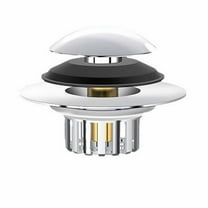 Winty Bathroom Products,1 Bounce Core,2025 Upgrade Bathtub Drain Stopper Tub Drain Plug and Cover for 1.451.8In Drain Hole Drain Hair Catcher and Cover Anti Clogging Bathtub Drain Plug Tub Stoppers