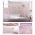 thumbnail image 4 of 4 Corners Princess Bed Curtain Canopy Canopies for Girls Boys Adults Bed Gift Bedroom Decoration, 4 of 6