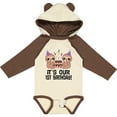 thumbnail image 3 of Inktastic Twins 1st Birthday Sloth Boy Girl 1 Year Old Boys or Girls Long Sleeve Baby Bodysuit, 3 of 5