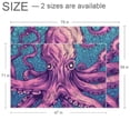 thumbnail image 2 of Fish Premium Polyester Chair Mat - Durable Floor Protector for Hardwood and Carpet, Right-Angle Design - Heavy Duty Office Chair Mat - Transparent, 48 x 36 inches, 2 of 6