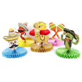 thumbnail image 5 of 12pcs Mexican Fiesta Honeycomb Table Centerpiece Cactus Donkey Maraca Sombrero Guitar Table Toppers Centerpieces Decor, 5 of 5