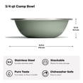 thumbnail image 3 of Plato Camp Hydro Flask 23,5 cm Agave Acero Inoxidable, 3 of 4