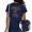 C-Navy blue, variant on UNISHE Women's Faith Based Shirt Aesthetic Bible Verse Jesus Scripture Top for Daily Outfit Blue, S