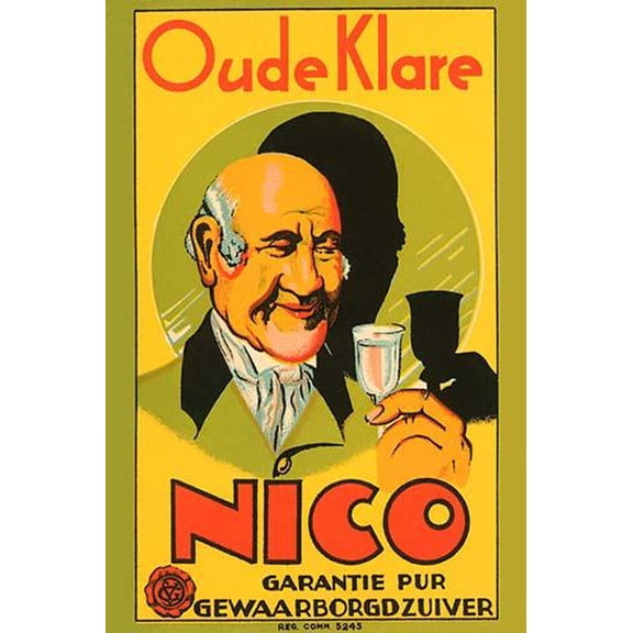 Oude Klare Nico- Fine Art Canvas Print (20" x 30")
