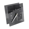 thumbnail image 2 of Elodie Table Clock Acrylic Stylish Decorative Clock for Study Room Home Living Room Clear Black, 2 of 8