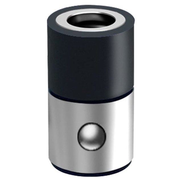 Destornillador Eléctrico Taladro Manual Broca Eléctrica Magnética Cabeza Conductor Anillo Magnético Alta Resistencia Alargada Cruzada Con Bobina Magnética (pequeño Negro)