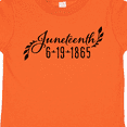 thumbnail image 4 of Inktastic Juneteenth 6-19-1865 Boys or Girls Toddler T-Shirt, 4 of 5