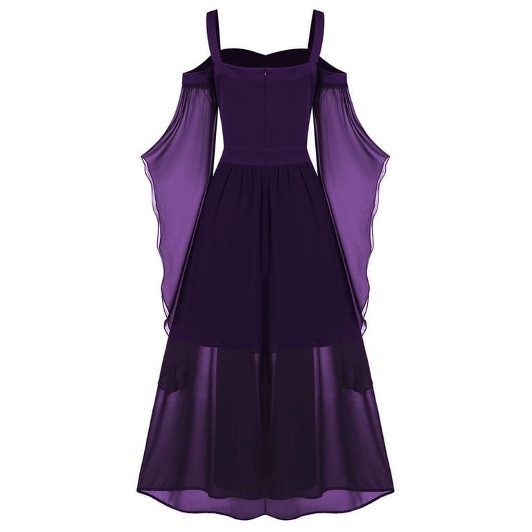 purple vampire dress Amazon.com: EraSpooky Women's Vampire Costume, Small Purple: Clothing, Shoes & Jewelry