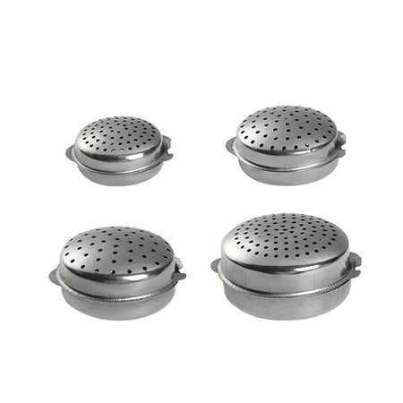 

4pcs Stainless Steel Infusing Loose Spices Herbs Ball Tea Strainer Leakage