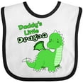 thumbnail image 3 of Inktastic Daddy's Little Dragon Boys or Girls Baby Bib, 3 of 4