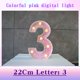 thumbnail image 2 of Xihbxyly Lámpara Led Colorida con Letras Decorativas Portátiles, Luz Led de Subtítulos Moderna, Decoración para Fiestas En Casa, Ambiente Romántico y Cálido, Material Abs+Pp, Funciona con Pilas., 2 of 4