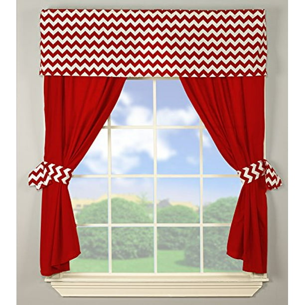 Featured image of post Red Chevron Curtains