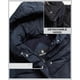 thumbnail image 4 of Abrigo de invierno acolchado con aislamiento Steve Madden, parka acolchada, azul marino, 4 of 7