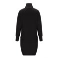 thumbnail image 5 of Annhoo Skirt Sets Women 2 Piece Outfits Fall High Neck Long Sleeve Tops and Side Slit Midi Skirts Casual Knitted Sets, 5 of 8