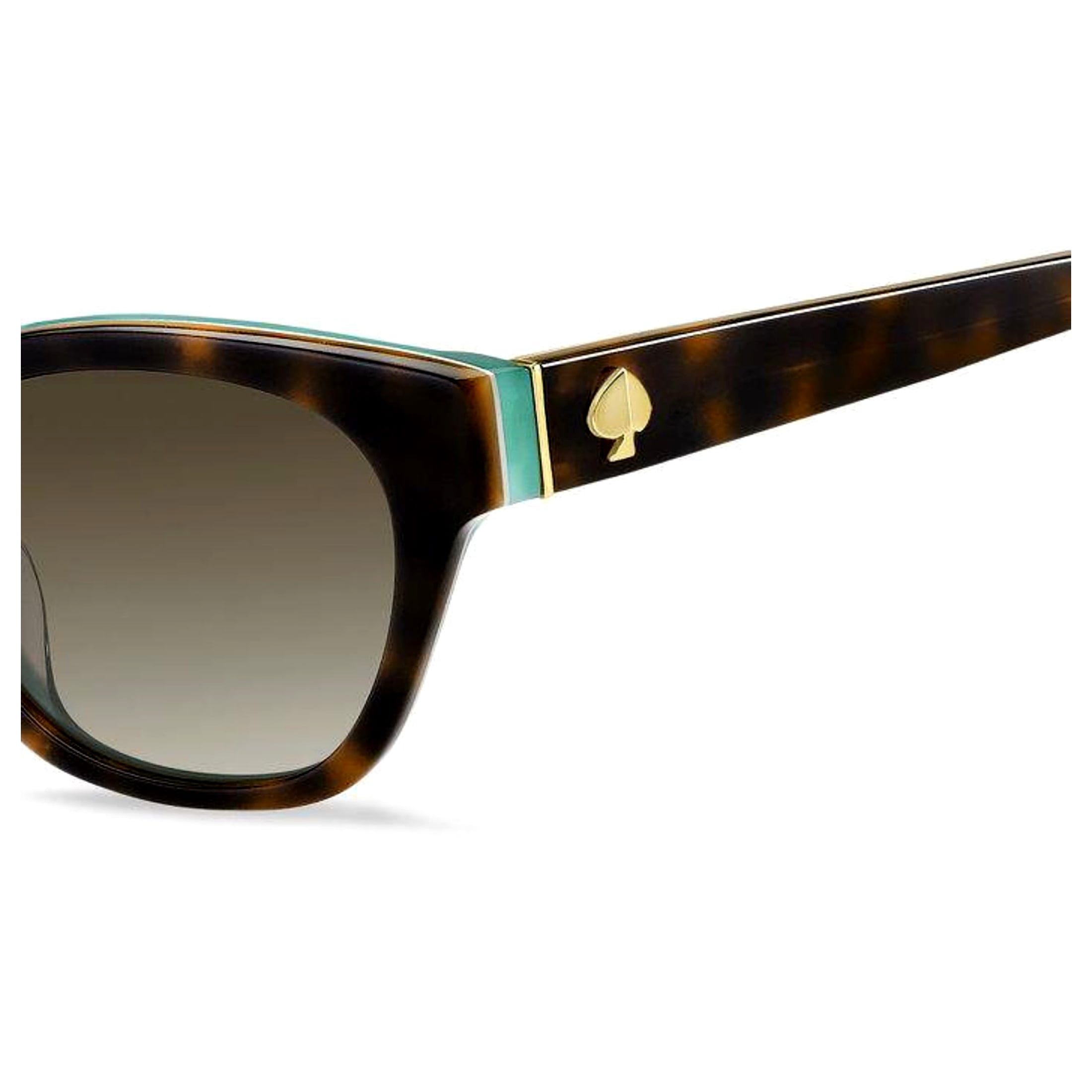 Kate Spade KS Jerri/S Plastic Womens Cat-Eye Sunglasses Havana Blue 50mm Adult