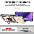 thumbnail image 4 of Estuche GANGXUN para Xiaomi Redmi Note 13 Pro 5G, soporte giratorio 360°, estilo mecánico y magnético, 4 of 5