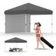 thumbnail image 1 of Instant pop - up canopy con 1 sidewall: easy one - button setup, comes con roller bag, 3 height settings, 1 of 7