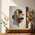 thumbnail image 6 of UXIEQU Abstract Geometric Shapes Canvas Wall Art Print 15.75x11.81 Inches, 6 of 8