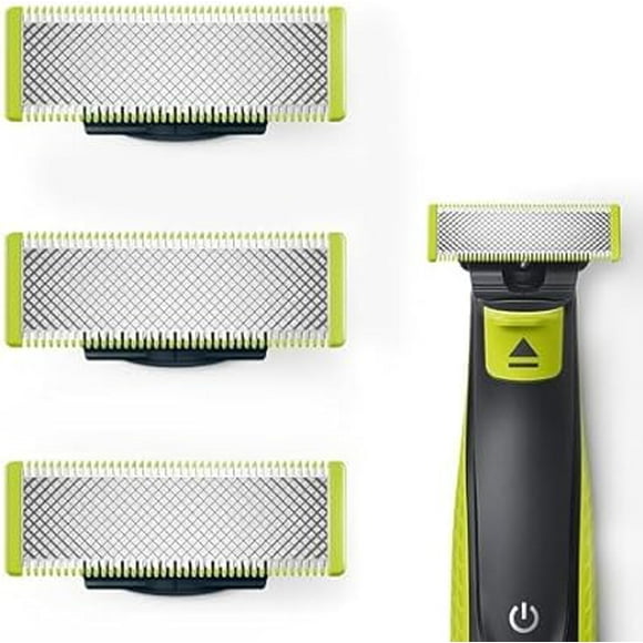 Pack of 3 | Replacement Blades For Electric Trimmer | Compatible with Philips OneBlade