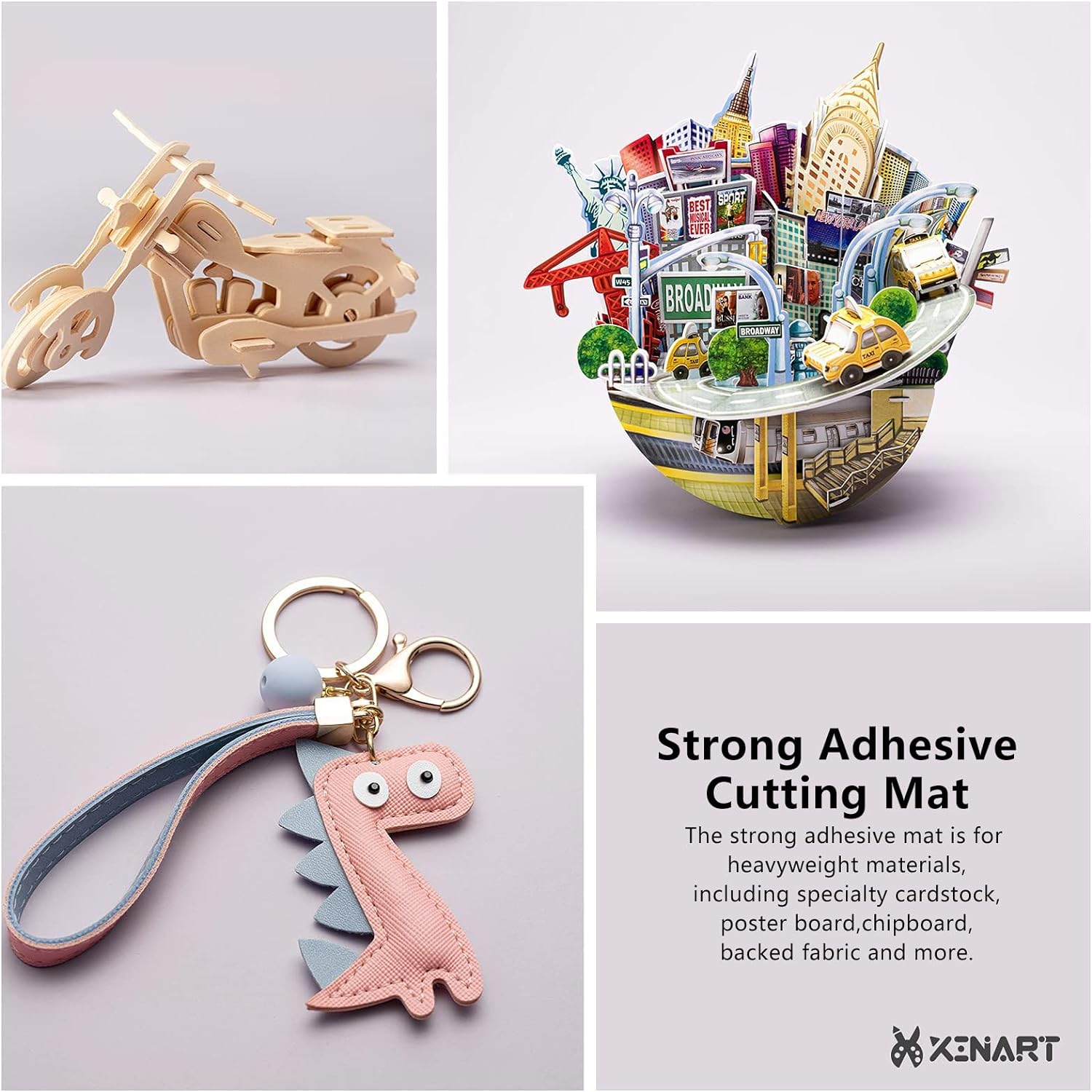 Cutting Mat for Silhouette Cameo 4/3/2/1(3 Mats,12x12 inch) Strong Adhesive Sticky Accessories Craft Vinyl Replacement Cut Mats for Silhouette Cameo