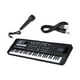 thumbnail image 1 of Teclado electrónico de 61 teclas con micrófono material didáctico práctico teclado Piano multifuncional para escenario niñas niños adultos CUTICAT teclado piano, 1 of 8