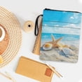 thumbnail image 3 of HELLHERO Beach Book Cover Notebook Wraps for Waterproof Reusable Polyester Fabric with Zipper and Book Protection, 3 of 8