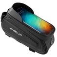 thumbnail image 2 of Bolsa para teléfono móvil de bicicleta Gnobogi, bolsa para bicicleta, bolsa para manillar de bicicleta, bolsa para teléfono móvil de bicicleta, bolsa de almacenamiento de EVA para deportes al aire, 2 of 8