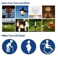 thumbnail image 4 of Outdoor Indoor Wireless Remote Control Outlet Kit, Waterproof Electrical Plug In Remote Light Switch, Switch Control Outdoor Outlet in 3 Packages., 4 of 5