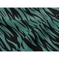 thumbnail image 4 of oneOone Viscose Jersey Dusty Teal Green Fabric Tiger Animal Skin Craft Projects Decor Fabric Printed By The Yard 60 Inch Wide, 4 of 5