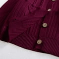 thumbnail image 6 of tarylea Newborn Baby Girl Boy Cardigan Long Sleeve Button Knitted Sweater Toddler Infant Cardigans, 6 of 6