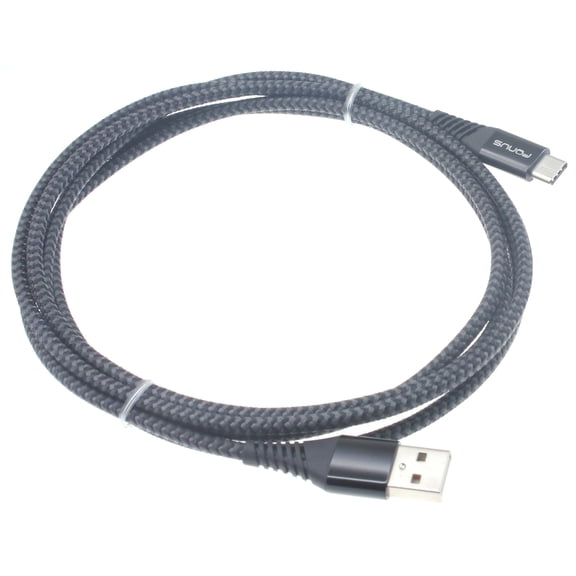 Type-C 10ft USB Cable for LG K51, Q70 Phones - Charger Cord Power Wire USB-C Long Braided