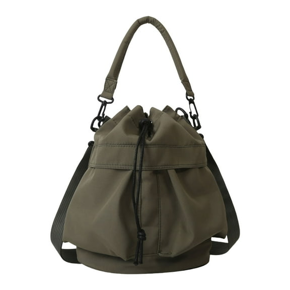 Huhudde Simple Yet Sophisticated Women's Handbag With Roomy Interior And Bucket Design Shoulder Bag For Various Occasion