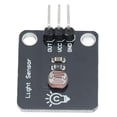 thumbnail image 1 of Module de Résistance Photosensible, 3.3-5V Module de Capteur Photosensible Forte Capacité d'Acceptation Alimentation Stable de Sortie de Faible Puissance pour Carte d'Expansion de Capteur, 1 of 8