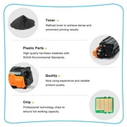 507X 507A Toner Cartridge Compatible for HP 507A 507X CE400X CE400A CE401A CE402A CE403A Enterprise M551 M551n M551dn M551xh M570dn M575f M570dw Printer | BK+C+M+Y, 4-Pack