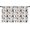 French Bulldog Footprint, variant on Blackout Kids Curtains,Dachshund Footprint Childrens Insulated Curtains Set Of 2,Bedroom Essentials,Toddler Room Decor 42x54in(106x137cm)