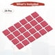 thumbnail image 4 of Uxcell 24PCS Bandas de sudor deportivas, muñequeras de algodón absorbentes para entrenamiento/baloncesto/correr [Rojo rosa, 8cm de ancho], 4 of 7